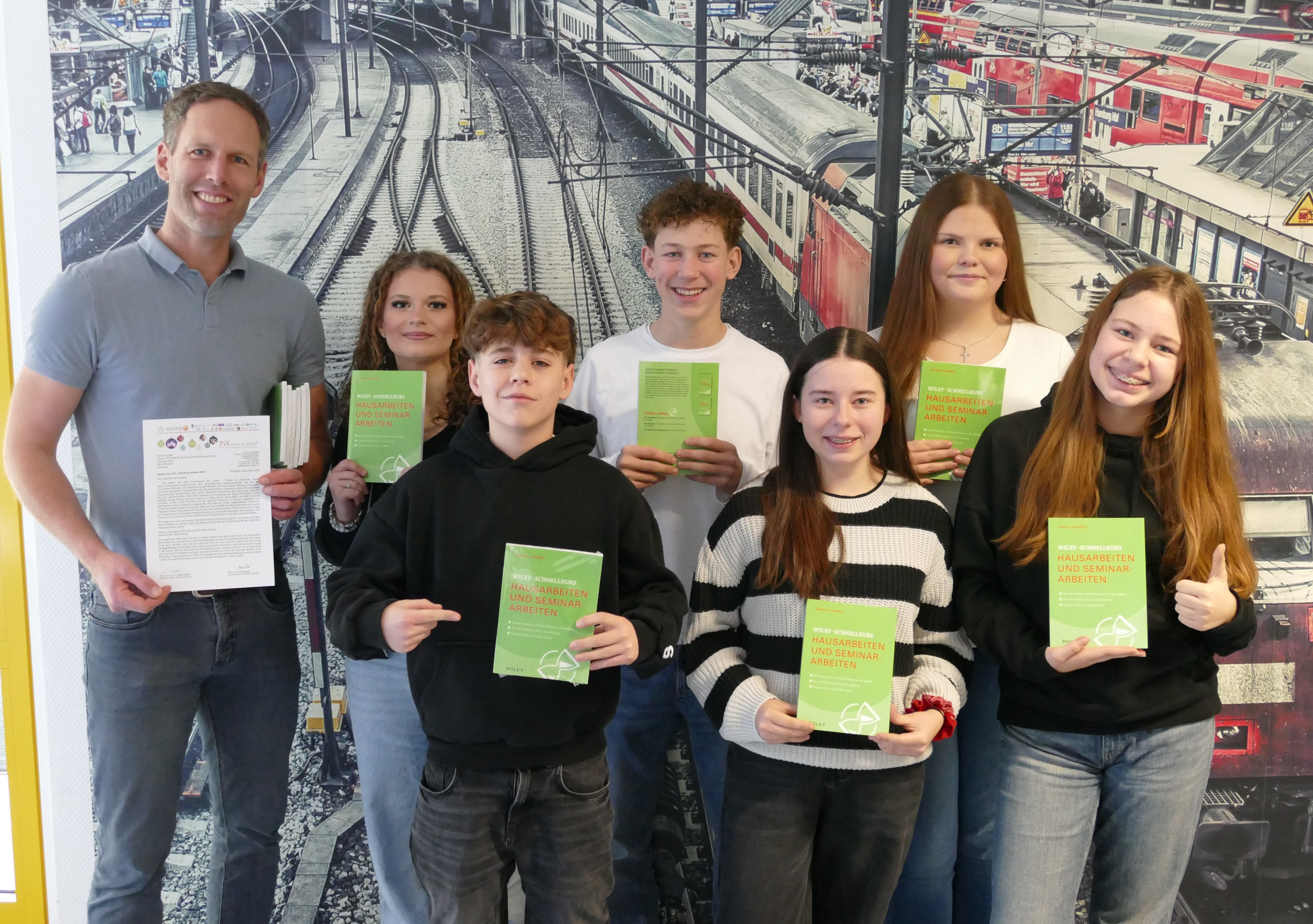 Physik zum Anfassen: Erfolgreiche Teilnahme an „Physik im Advent“ an der IGS Busecker Tal